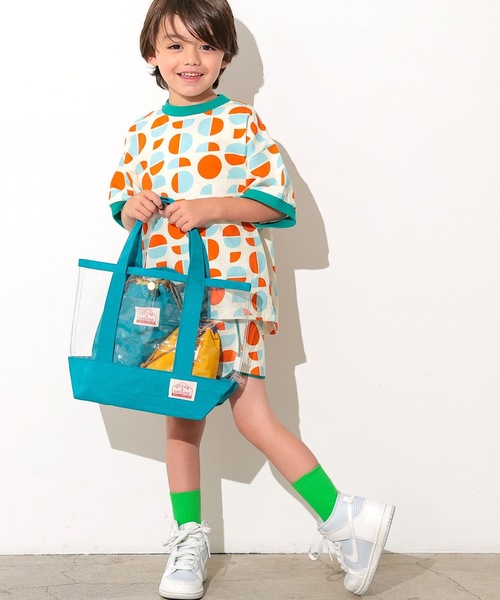 Ocean&Ground（オーシャン&グラウンド）の「Keiki POP Tシャツ（Tシャツ/カットソー・キッズ・パープル/ホワイト系その他/ライトグリーン/マルチ・80/90/110/130/140/95/100）」の16枚目の写真