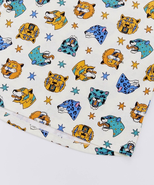 Ocean&Ground(オーシャン&グラウンド)の「Keiki POP Tシャツ(Tシャツ/カットソー・キッズ・パープル/ホワイト系その他/ライトグリーン/マルチ・80/90/110/130/140/95/100/120)」の20枚目の写真
