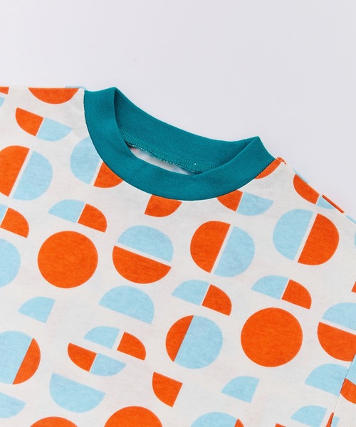 Ocean&Ground(オーシャン&グラウンド)の「Keiki POP Tシャツ(Tシャツ/カットソー・キッズ・パープル/ホワイト系その他/ライトグリーン/マルチ・80/90/110/130/140/95/100/120)」の21枚目の写真