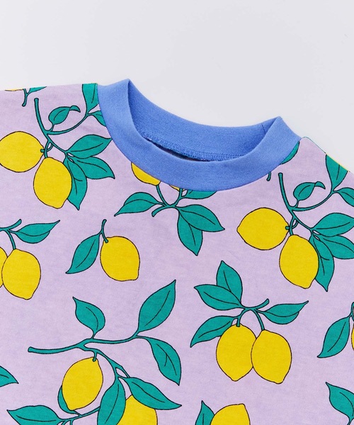 Ocean&Ground(オーシャン&グラウンド)の「Keiki POP Tシャツ(Tシャツ/カットソー・キッズ・パープル/ホワイト系その他/ライトグリーン/マルチ・80/90/110/130/140/95/100/120)」の22枚目の写真