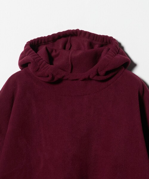 6(ロク)の「<6(ROKU)>LOS ANGELES APPAREL フリースフーディー(Tシャツ/カットソー・レディース・ワイン・S/L)」の5枚目の写真