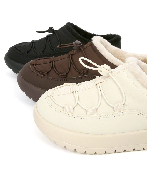 GAP（ギャップ）の「エリオダウンスリッパ ブラウン（サンダル・レディース・ブラウン・FREE）」の2枚目の写真