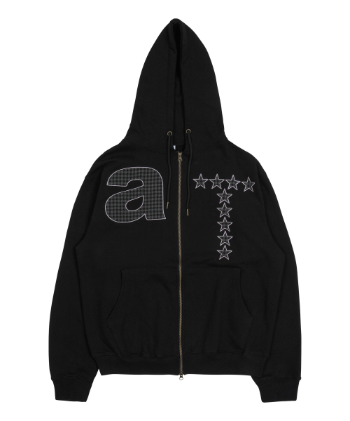 THECOLDESTMOMENT(ザコールデストモーメント)の「TCM at hooded zip-up (black)(パーカー・レディース・その他・S/M/L)」の2枚目の写真