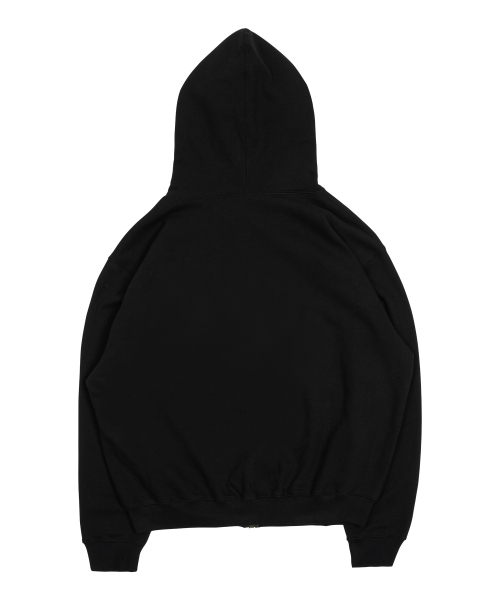 THECOLDESTMOMENT(ザコールデストモーメント)の「TCM at hooded zip-up (black)(パーカー・レディース・その他・S/M/L)」の3枚目の写真