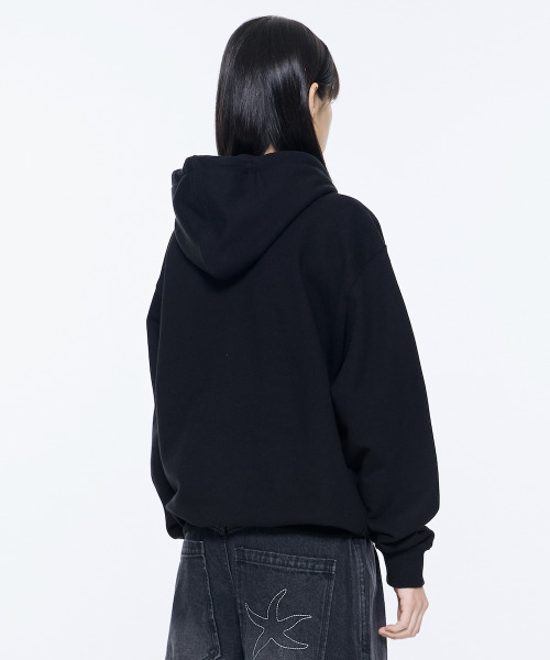 THECOLDESTMOMENT(ザコールデストモーメント)の「TCM at hooded zip-up (black)(パーカー・レディース・その他・S/M/L)」の8枚目の写真