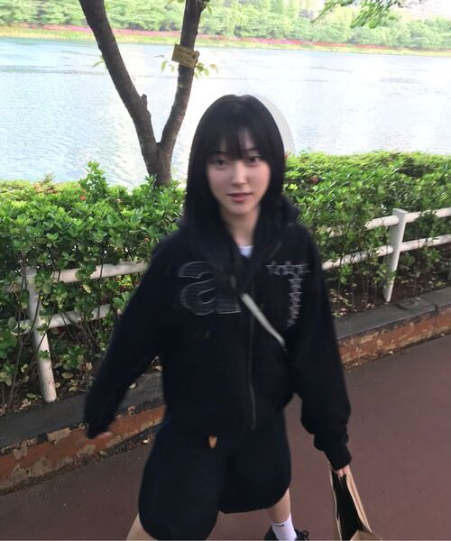 THECOLDESTMOMENT(ザコールデストモーメント)の「TCM at hooded zip-up (black)(パーカー・レディース・その他・S/M/L)」の20枚目の写真