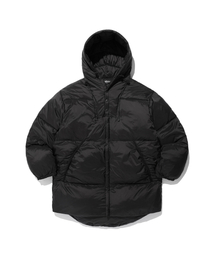 NICE GHOST CLUB（ナイスゴーストクラブ）の「HOODED MIDI PUFFER_BLACK(NG2EWUB902A)（ダウンジャケット/コート）」