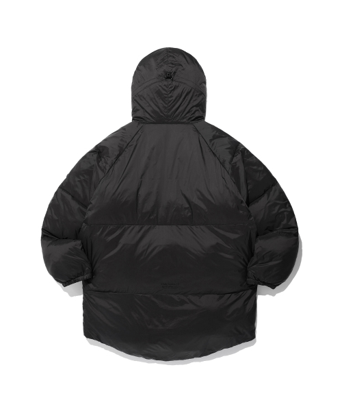 NICE GHOST CLUB(ナイスゴーストクラブ)の「HOODED MIDI PUFFER_BLACK(NG2EWUB902A)(ダウンジャケット/コート・レディース・ブラック・M/L/S)」の4枚目の写真