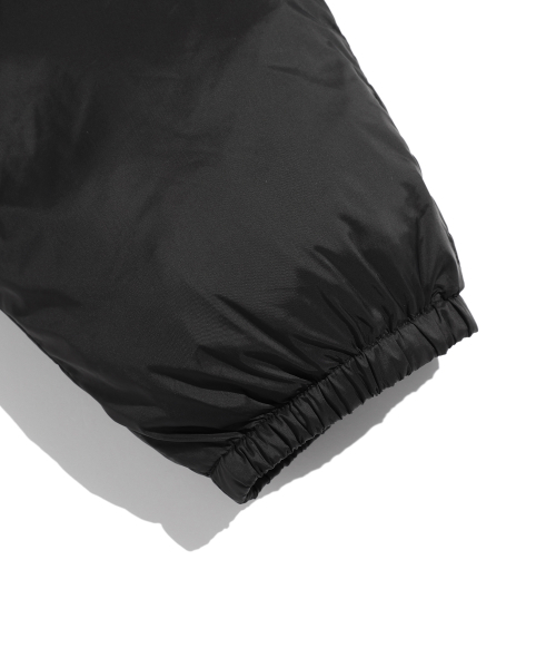 NICE GHOST CLUB(ナイスゴーストクラブ)の「HOODED MIDI PUFFER_BLACK(NG2EWUB902A)(ダウンジャケット/コート・レディース・ブラック・M/L/S)」の2枚目の写真