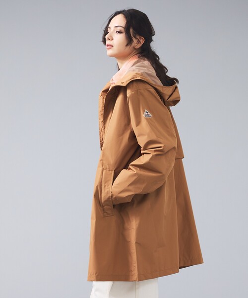 Pyrenex（ピレネックス）の「【PYRENEX / ピレネックス】HUZ015 / EISSAURE/フーデッドロングコート/ユニセックス（ブルゾン・メンズ・ブラック/ダークベージュ/カーキ・X-SMALL/S/M）」の2枚目の写真