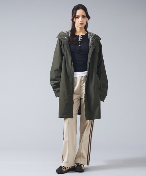 Pyrenex（ピレネックス）の「【PYRENEX / ピレネックス】HUZ015 / EISSAURE/フーデッドロングコート/ユニセックス（ブルゾン・メンズ・ブラック/ダークベージュ/カーキ・X-SMALL/S/M）」の4枚目の写真