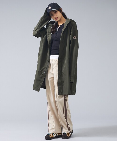Pyrenex（ピレネックス）の「【PYRENEX / ピレネックス】HUZ015 / EISSAURE/フーデッドロングコート/ユニセックス（ブルゾン・メンズ・ブラック/ダークベージュ/カーキ・X-SMALL/S/M）」の6枚目の写真