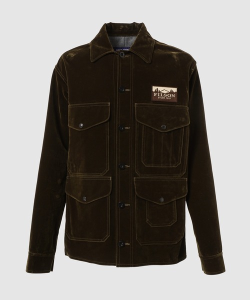 「FILSON」W-NAME FLOCKED DENIMJACKET