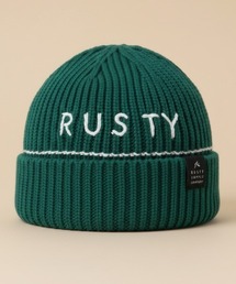 RUSTY（ラスティ）の「【RUSTY/ラスティー】刺繍ビーニー/ニットキャップ（ニットキャップ/ビーニー）」