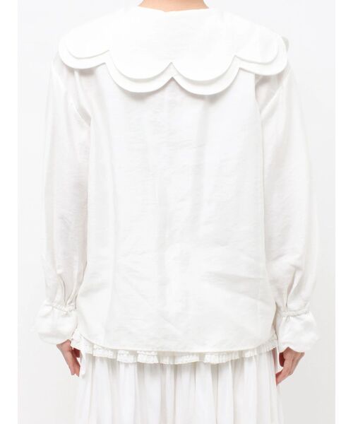 merry jenny(メリージェニー)の「おはなスカラップブラウス(シャツ/ブラウス・レディース・ブラック/ピンク・FREE)」の14枚目の写真