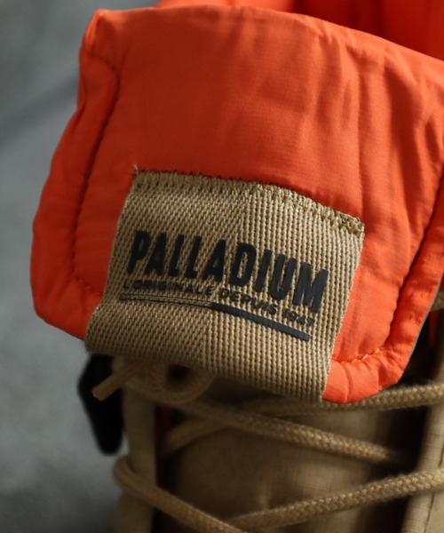 PALLADIUM(パラディウム)の「BAGGY RE-QUILTED バギー キルトテッド スニーカー(ブーツ・メンズ・オリーブ/キャメル・22.5cm/24cm/24.5cm/26cm/26.5cm/27cm/27.5cm/28cm)」の8枚目の写真