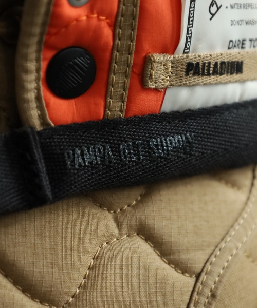 PALLADIUM(パラディウム)の「BAGGY RE-QUILTED バギー キルトテッド スニーカー(ブーツ・メンズ・オリーブ/キャメル・22.5cm/24cm/24.5cm/26cm/26.5cm/27cm/27.5cm/28cm)」の13枚目の写真