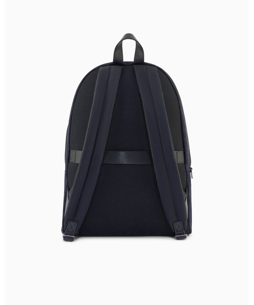 ARMANI EXCHANGE（アルマーニエクスチェンジ）の「【A|X アルマーニ エクスチェンジ】オールオーバージャカードロゴ バックパック（バックパック/リュック・メンズ・ダークネイビー・FREE）」の4枚目の写真