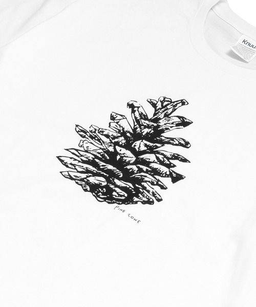 Knuu（ヌウ）の「Pinecorn T-Shirt（Tシャツ/カットソー・メンズ・ブラック/ホワイト・SMALL/MEDIUM/LARGE/X-LARGE）」の3枚目の写真