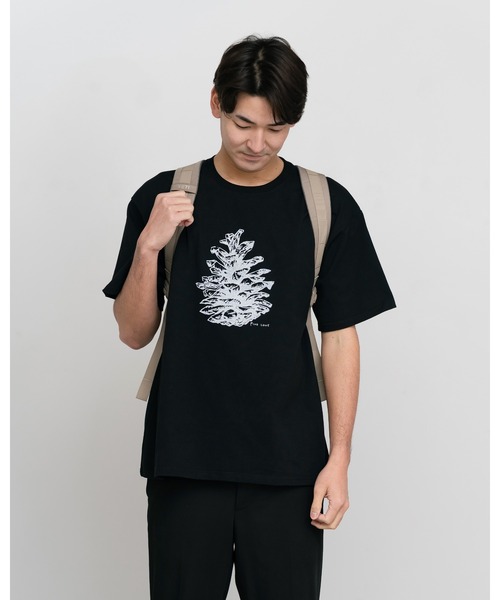 Knuu（ヌウ）の「Pinecorn T-Shirt（Tシャツ/カットソー・メンズ・ブラック/ホワイト・SMALL/MEDIUM/LARGE/X-LARGE）」の6枚目の写真