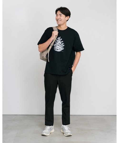 Knuu（ヌウ）の「Pinecorn T-Shirt（Tシャツ/カットソー・メンズ・ブラック/ホワイト・SMALL/MEDIUM/LARGE/X-LARGE）」の8枚目の写真