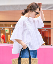 FREAK'S STORE | 限定展開 インド タック 切り替え フレア ブラウス(シャツ/ブラウス)