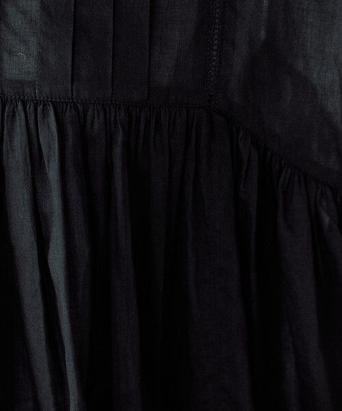 FREAK'S STORE（フリークスストア）の「限定展開　インド タック 切り替え フレア ブラウス（シャツ/ブラウス・レディース・ブラック/オフホワイト/ブルー/ライトピンク/イエロー・ﾌﾘ-）」の13枚目の写真