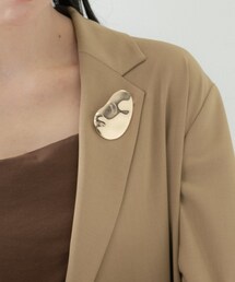 GALLEST（ギャレスト）の「オーガニックシェイプブローチ（ブローチ/コサージュ）」