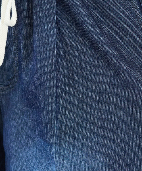 FREAK'S STORE（フリークスストア）の「限定展開　メッシュ デニム イージー パンツ(冷感・吸水速乾)（デニムパンツ・レディース・ブルー/グレー/ブラック/ネイビー・MEDIUM/SMALL）」の10枚目の写真