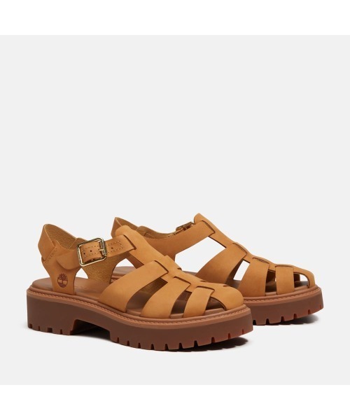 Timberland(ティンバーランド)の「ストーン ストリート フィッシャーマン サンダル レディース(サンダル・レディース・ウィート・22.5cm/23.0cm/23.5cm/24.0cm)」の3枚目の写真