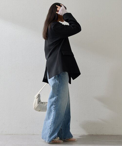 Whim Gazette（ウィムガゼット）の「ストレートデニム（デニムパンツ・レディース・ブルー・38/36）」の6枚目の写真