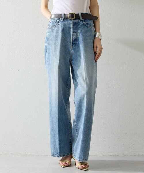 Whim Gazette（ウィムガゼット）の「ストレートデニム（デニムパンツ・レディース・ブルー・38/36）」の8枚目の写真