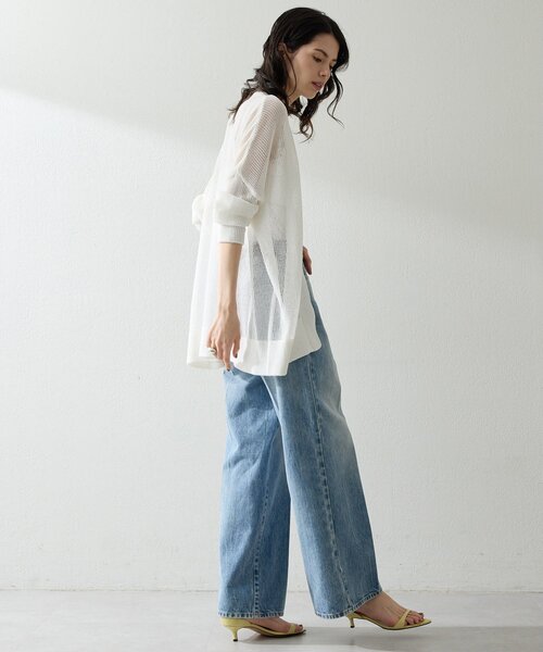 Whim Gazette（ウィムガゼット）の「ストレートデニム（デニムパンツ・レディース・ブルー・38/36）」の12枚目の写真