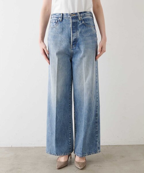 Whim Gazette（ウィムガゼット）の「ストレートデニム（デニムパンツ・レディース・ブルー・38/36）」の14枚目の写真