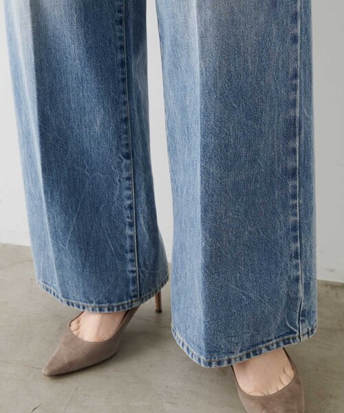Whim Gazette（ウィムガゼット）の「ストレートデニム（デニムパンツ・レディース・ブルー・38/36）」の20枚目の写真