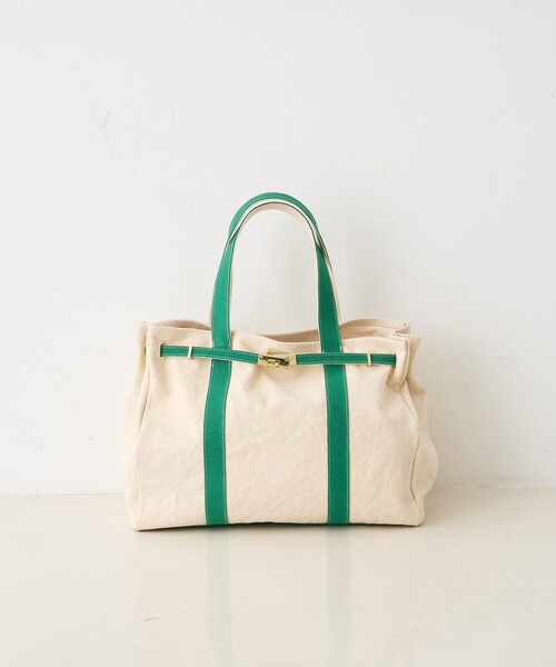 Rouge vif（ルージュヴィフ）の「【CHIMERE/シメール】キャンバストート(大)（トートバッグ・レディース・レッド/ネイビー/グリーン・フリー）」の18枚目の写真