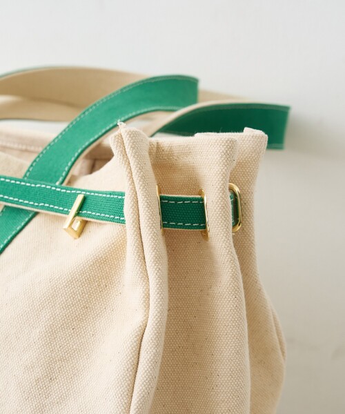 Rouge vif（ルージュヴィフ）の「【CHIMERE/シメール】キャンバストート(大)（トートバッグ・レディース・レッド/ネイビー/グリーン・フリー）」の22枚目の写真