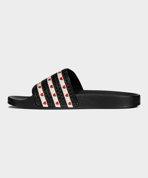 adidas（アディダス）の「アディレッタ サンダル / Adilette Slides / アディダスオリジナルス adidas Originals（サンダル・レディース・ブラック/ピンク・22.5cm/23.5cm/24.5cm/25.5cm/26.5cm/27.5cm/28.5cm）」の7枚目の写真