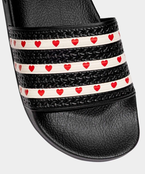 adidas（アディダス）の「アディレッタ サンダル / Adilette Slides / アディダスオリジナルス adidas Originals（サンダル・レディース・ブラック/ピンク・22.5cm/23.5cm/24.5cm/25.5cm/26.5cm/27.5cm/28.5cm）」の8枚目の写真