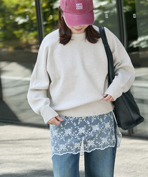 JOURNAL STANDARD | 【洗える】スウェットライクニットプルオーバー(ニット/セーター)