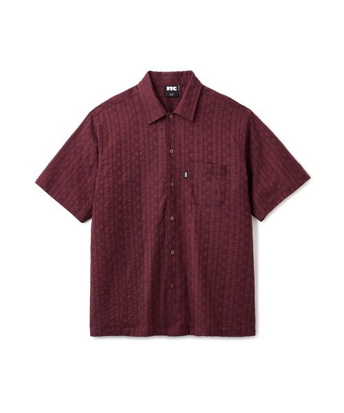 FTC（エフティーシー）の「CHECKER LACE SHIRT（シャツ/ブラウス・メンズ・ワイン/ホワイト/ブラック・LARGE/MEDIUM/X-LARGE）」の3枚目の写真