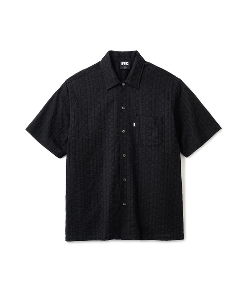 FTC（エフティーシー）の「CHECKER LACE SHIRT（シャツ/ブラウス・メンズ・ワイン/ホワイト/ブラック・LARGE/MEDIUM/X-LARGE）」の2枚目の写真