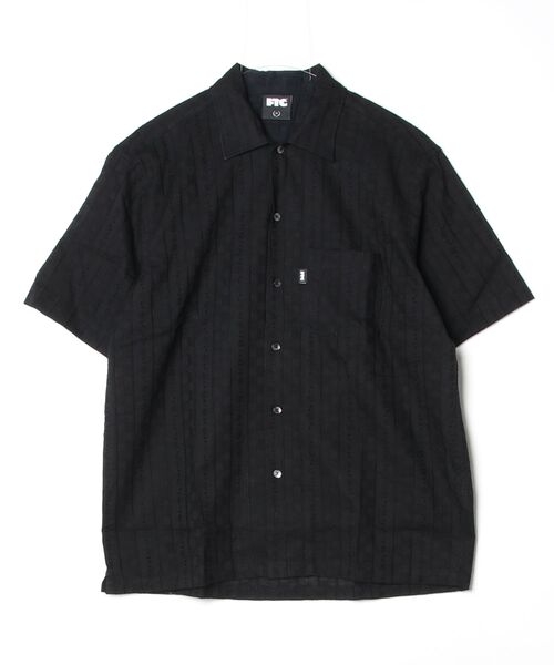 FTC（エフティーシー）の「CHECKER LACE SHIRT（シャツ/ブラウス・メンズ・ワイン/ホワイト/ブラック・LARGE/MEDIUM/X-LARGE）」の6枚目の写真