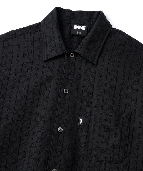 FTC（エフティーシー）の「CHECKER LACE SHIRT（シャツ/ブラウス・メンズ・ワイン/ホワイト/ブラック・LARGE/MEDIUM/X-LARGE）」の10枚目の写真