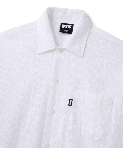 FTC（エフティーシー）の「CHECKER LACE SHIRT（シャツ/ブラウス・メンズ・ワイン/ホワイト/ブラック・LARGE/MEDIUM/X-LARGE）」の8枚目の写真