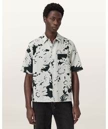 GIRONA LINEN BLEND CROPPED SHIRT | GIRONA リネン ブレンド クロップド シャツ