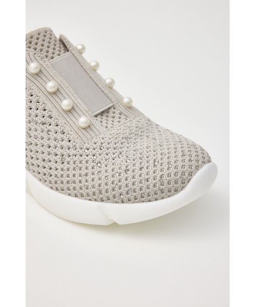 STACCATO(スタッカート)の「ミニマルパールライトスリッポン(スリッポン・レディース・グレー/ブラック・24.5cm/24.0cm/23.5cm/23.0cm/22.5cm)」の4枚目の写真