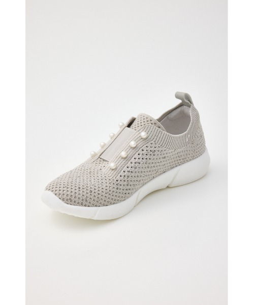 STACCATO(スタッカート)の「ミニマルパールライトスリッポン(スリッポン・レディース・グレー/ブラック・24.5cm/24.0cm/23.5cm/23.0cm/22.5cm)」の5枚目の写真