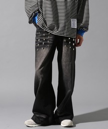 LAND MUSEUM | LAND MUSEUM／ロックスタッズデニム(デニムパンツ)