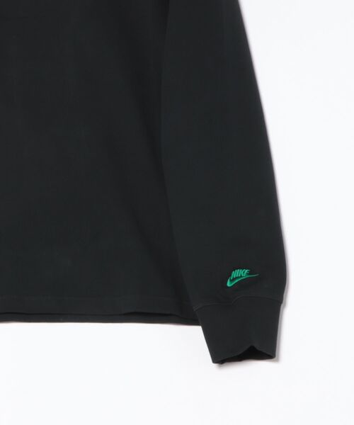 NIKE(ナイキ)の「《NIKEアパレル》AS M NK CLUB LS POLO GOLF(ポロシャツ・メンズ・ブラック/ベージュ・S/M/L/XL/2XL)」の3枚目の写真